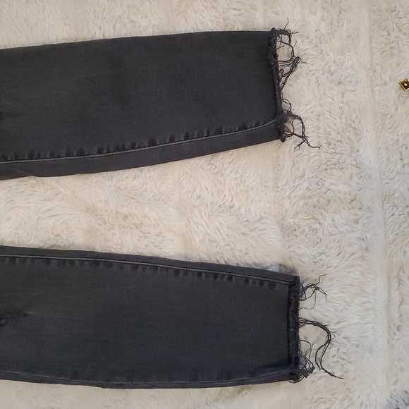 Madewell 9" Mid-Rise Skinny Jeans Raw Hem 28P - Picture 7 of 13